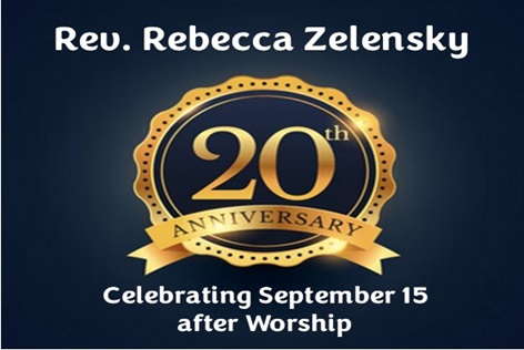 Rebecca's 20th Work Anniversary